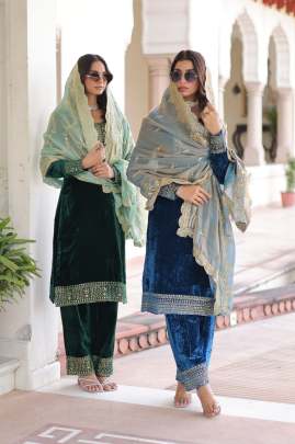 PREMIUM DESIGNER READYMADE TOP-PANT-DUPATTA 