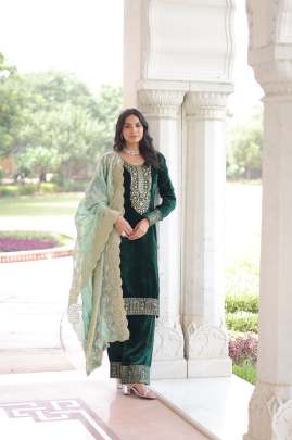 PREMIUM DESIGNER READYMADE TOP-PANT-DUPATTA  3 piece 