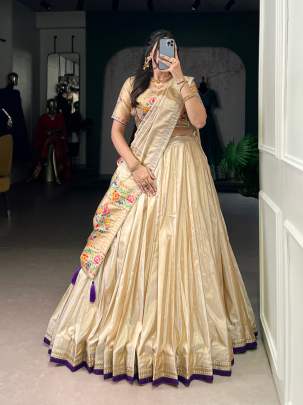 Paithani-style lehenga