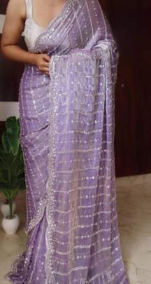 TRENDING BEADS SAREE 