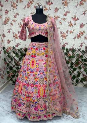 Premium Faux Georgette Lehenga Lehenga Choli All