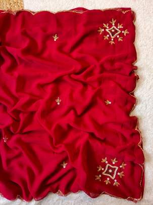 Premium Georgette blooming saree Sarees