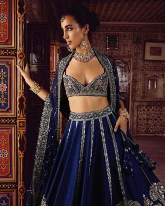 Premium Heavy Slub Silk Lehenga 