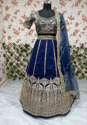 Premium Heavy Slub Silk Lehenga  Lehenga Choli All