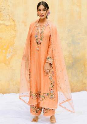 Presenting  New Designer Party Wear Look Top-Plazzo and Dupatta