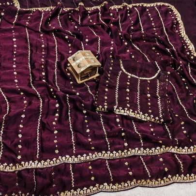 Pure Fandy Sattin Silk Saree sattin silk designer saree