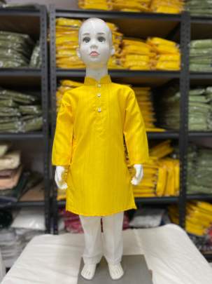 Pure cotton kids kurta payajama 