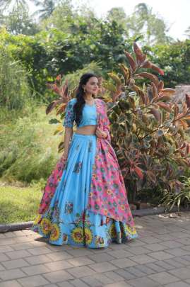 SILK LEHEHENGA lehenga choli