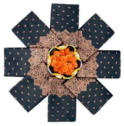 SOFT LICHI SILK CLOTH. Lichi Silk Saree