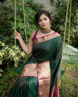 SOFT LICHI SILK CLOTH Lichi Silk Saree