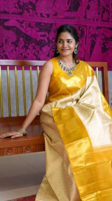 SOFT LICHI SILK CLOTH  Lichi Silk Saree