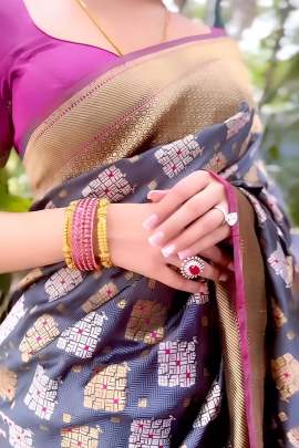 SOFT LICHI SILK CLOTH Lichi Silk Saree