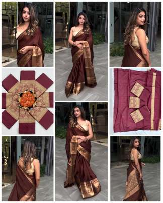 SOFT LICHI SILK CLOTH Lichi Silk Saree
