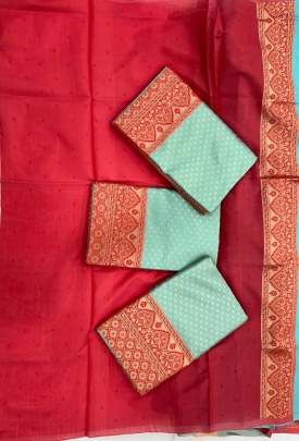 SOFT LICHI SILK CLOTH Lichi Silk Saree