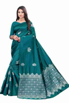 SOFT LICHI SILK CLOTH Lichi Silk Saree