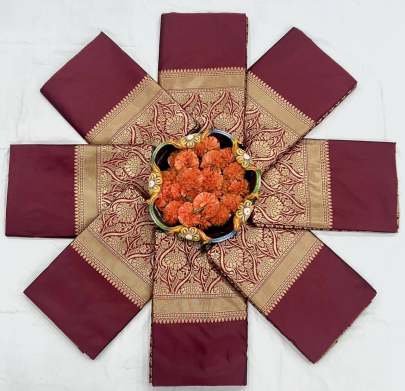 SOFT LICHI SILK CLOTH Lichi Silk Saree