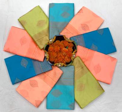 SOFT LICHI SILK CLOTH Lichi Silk Saree