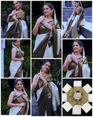 SOFT LICHI SILK CLOTH Lichi Silk Saree