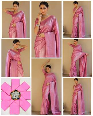 SOFT LICHI SILK CLOTH Lichi Silk Saree