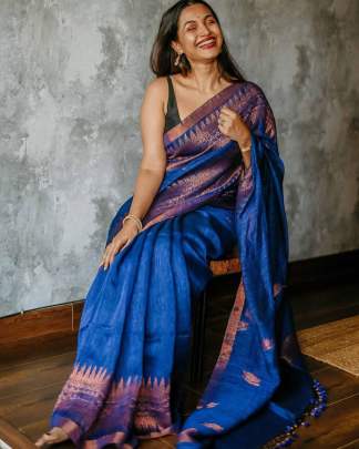 SOFT LILAN SLAB Silk saree