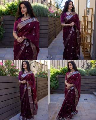 SOFT LILAN SLAB ATTRACTIVE CHARMFULL Party wear saree