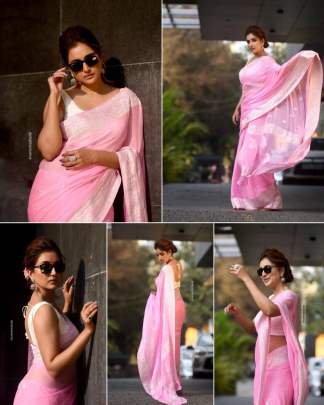 SOFT LILAN SLAB ATTRACTIVE CHARMFULL Party wear saree