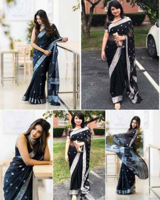 SOFT LILAN SLAB ATTRACTIVE CHARMFULL Party wear saree