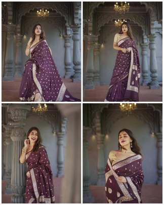 SOFT LILAN SLAB Silk saree