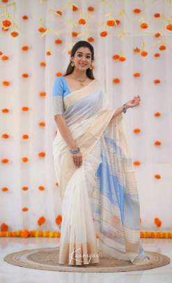 SPECIAL LILAN SOFT COTTON FABRIC Sarees