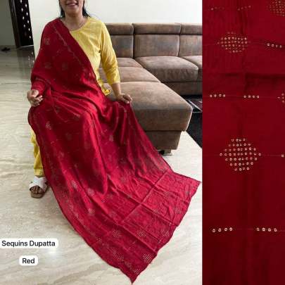 Sequins Dupatta premium Dupatta