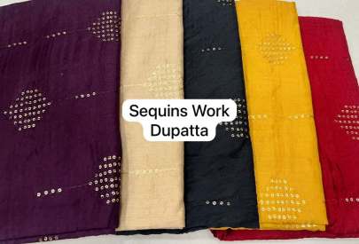 Sequins Dupatta premium Dupatta