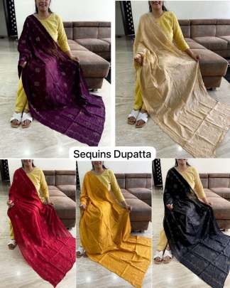 Sequins Dupatta premium Dupatta