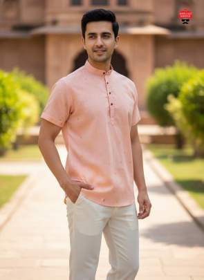 Short Kurta half sleeves for every celebration and casual wear Mens Short Kurta