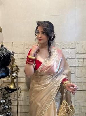  Soft Jimmi choo  Party wear saree