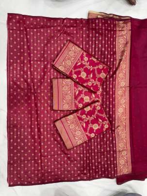 Soft Lichi Silk Cloth Lichi Silk Saree