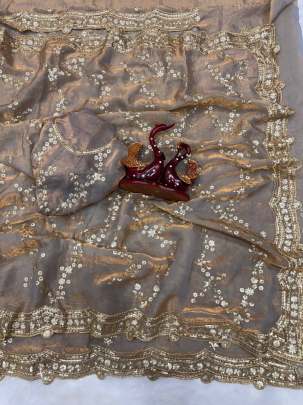TRENDING SEQUINS SAREE  Party wear saree