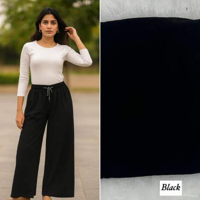 Textured  Palazzo Plazzo