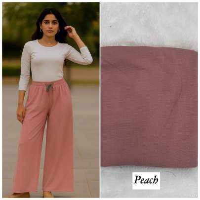 Textured  Palazzo Plazzo