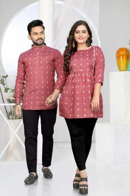 Tunic top& Short Kurta  COUPLE COMBO SEAT