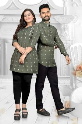 Tunic top& Short Kurta  COUPLE COMBO SEAT
