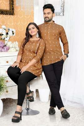 Tunic top& Short Kurta  COUPLE COMBO SEAT