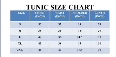 Tunic top& Short Kurta  COUPLE COMBO SEAT