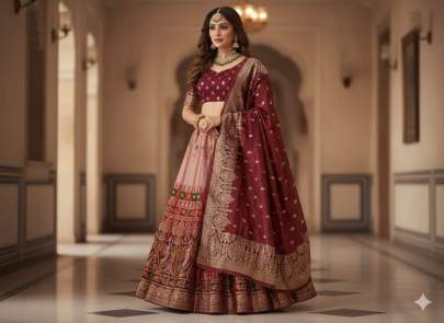 VISCOSE NYLON LEHANGA CHOLI Lehenga Choli