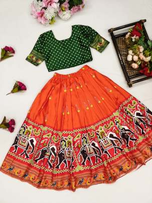 gorgeous Kids Lehenga Lehenga Choli All