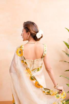 khushi Party wear saree