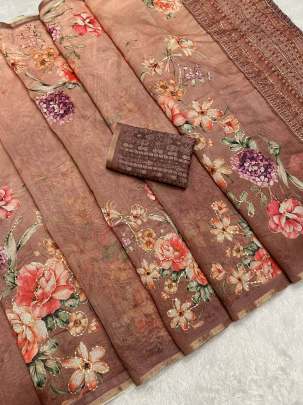 meenakshi Party wear saree