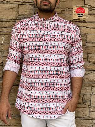 mens short kurta  SHORT KURTA