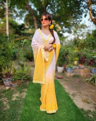 sadhna Party wear saree