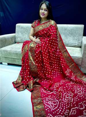 saree BANDHANI SAREE