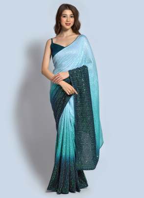 sequince saree  Bollywood Sarees